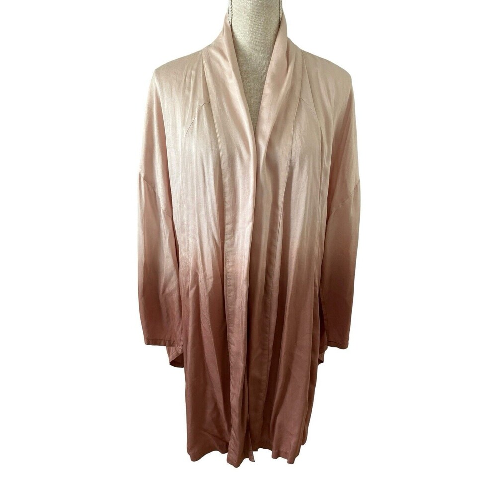 BHLDN Pink Ombre‎ Robe Shawl Coverup Size XS